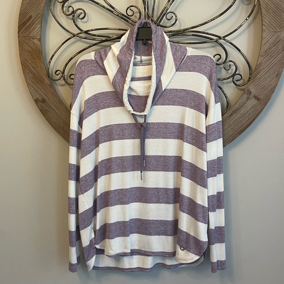 Calvin Klein Light Weight Tight Knit Stretch Performance Sweater Top - Picture 1 of 8